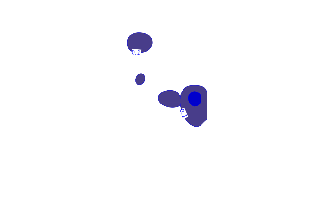 Carte pluie ARPEGE pour Châteauneuf-d'Entraunes