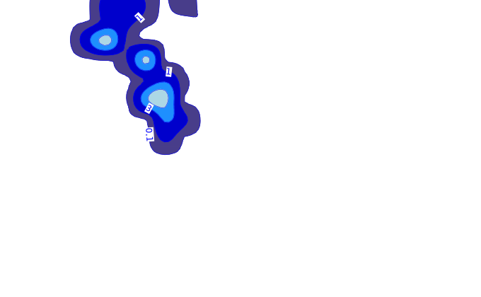 Carte pluie ARPEGE pour Sorbollano