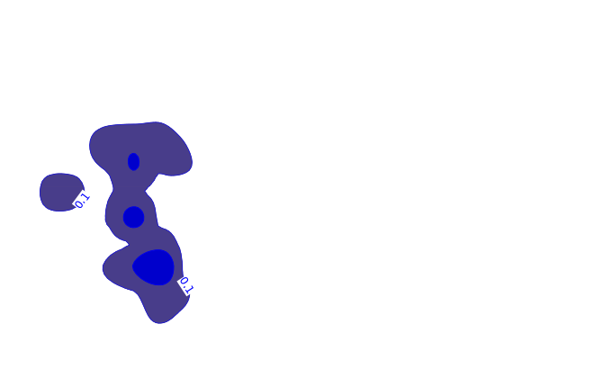 Carte pluie ARPEGE pour Alzi