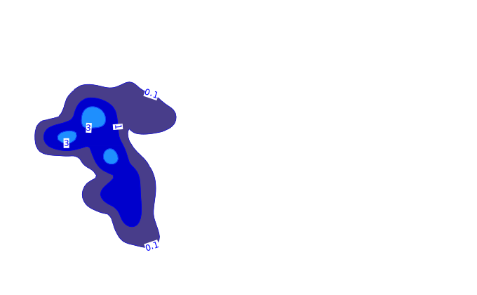 Carte pluie ARPEGE pour Focicchia