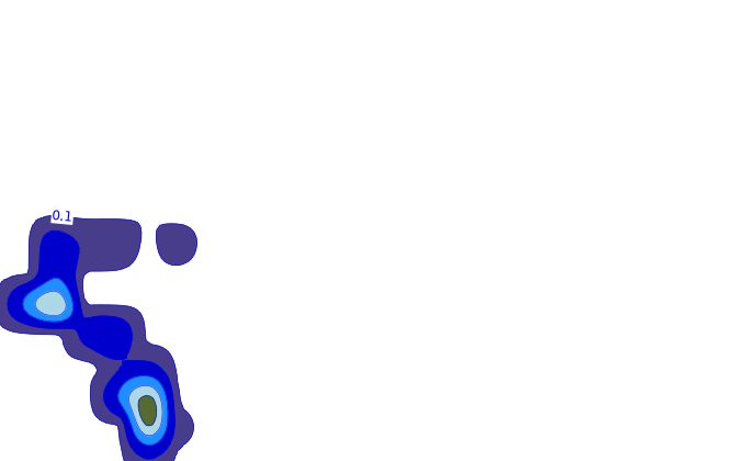 Carte pluie ARPEGE pour Lucciana