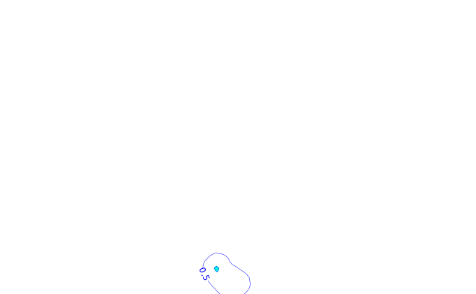 Carte pluie AROME-PI pour Lumio