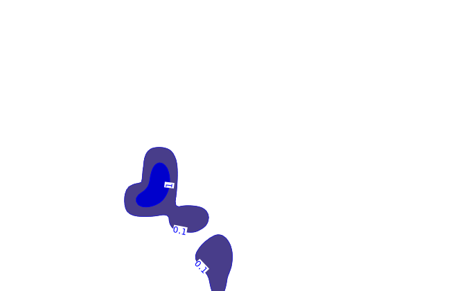 Carte pluie ARPEGE pour Lumio