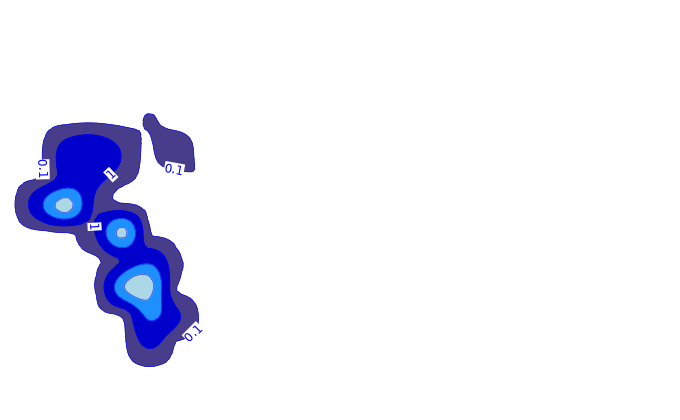 Carte pluie ARPEGE pour Moïta