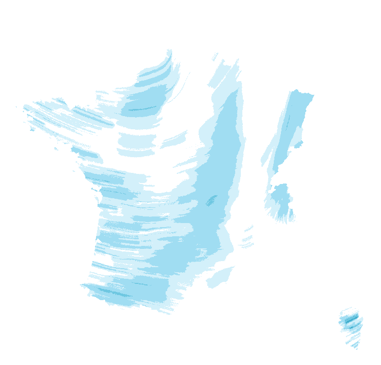 Carte de précipitations de 9 h 20 à 11 h 20 le 21 octobre 2026 (heure de Paris). Les zones hachurées correspondent à des valeurs non disponibles.