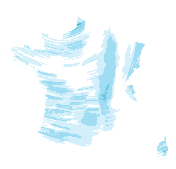 Carte de précipitations de 10 h 20 à 12 h 20 le 21 octobre 2026 (heure de Paris). Les zones hachurées correspondent à des valeurs non disponibles.