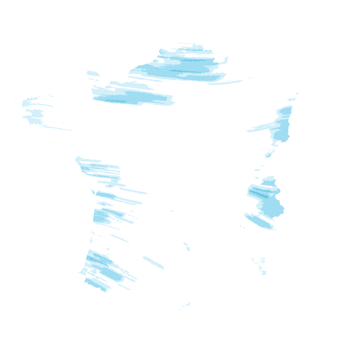 Carte de précipitations de 21 h 20 à 23 h 20 le 21 octobre 2026 (heure de Paris). Les zones hachurées correspondent à des valeurs non disponibles.