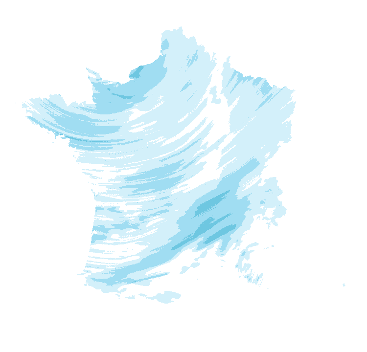 Carte de précipitations de 8 h 20 à 10 h 20 le 23 octobre 2026 (heure de Paris). Les zones hachurées correspondent à des valeurs non disponibles.
