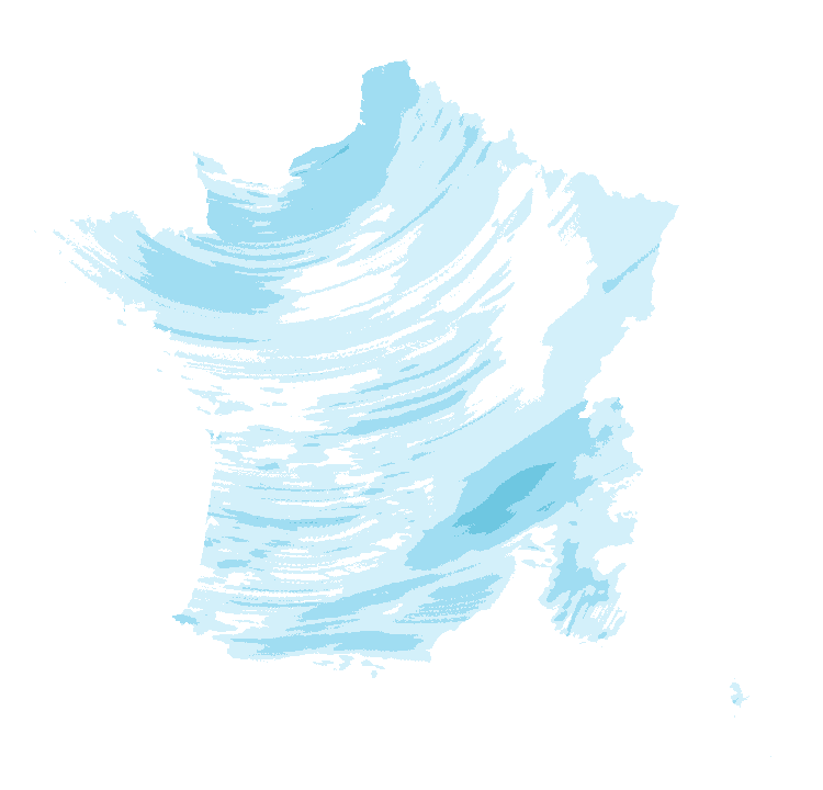 Carte de précipitations de 9 h 20 à 11 h 20 le 23 octobre 2026 (heure de Paris). Les zones hachurées correspondent à des valeurs non disponibles.
