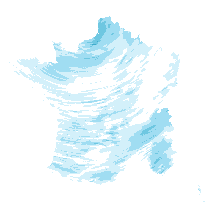 Carte de précipitations de 10 h 20 à 12 h 20 le 23 octobre 2026 (heure de Paris). Les zones hachurées correspondent à des valeurs non disponibles.