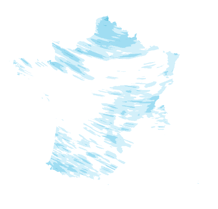 Carte de précipitations de 20 h 20 à 22 h 20 le 23 octobre 2026 (heure de Paris). Les zones hachurées correspondent à des valeurs non disponibles.