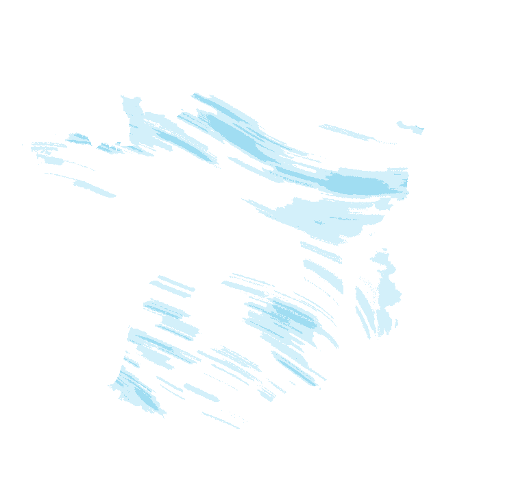 Carte de précipitations de 6 h 20 à 8 h 20 le 24 octobre 2026 (heure de Paris). Les zones hachurées correspondent à des valeurs non disponibles.
