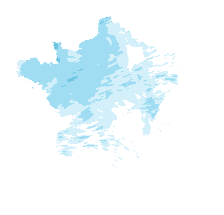 Carte de précipitations de 15 h 20 à 17 h 20 le 24 octobre 2026 (heure de Paris). Les zones hachurées correspondent à des valeurs non disponibles.